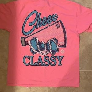 Girly Girl t-shirt youth small Cheer